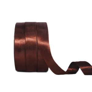 Brown | Satin Ribbon | 1" | 0.75" | 0.5"