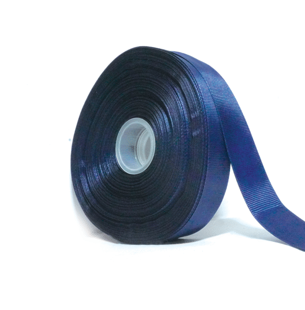 Dark Blue | Grosgrain Ribbon | 1" | 0.75" | 0.5" | 0.25"