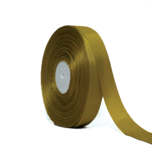 Dark Gold | Grosgrain Ribbon | 1" | 0.75" | 0.5" | 0.25"