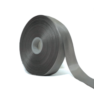 Dark Grey | Grosgrain Ribbon | 1" | 0.75" | 0.5" | 0.25"