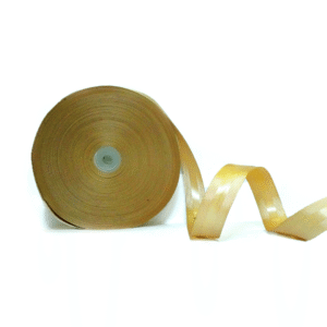 Golden | Grosgrain-Satin-Grosgrain | 1 inch | 91 MTR