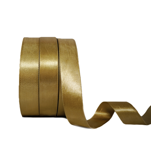 Golden | Satin Ribbon | 1" | 0.75" | 0.5"