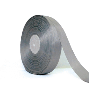 Grey | Grosgrain Ribbon | 1" | 0.75" | 0.5" | 0.25"