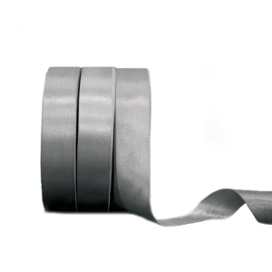 Dark Grey | Satin Ribbon | 1" | 0.75" | 0.5"