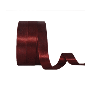 Maroon | Satin Ribbon | 1" | 0.75" | 0.5"