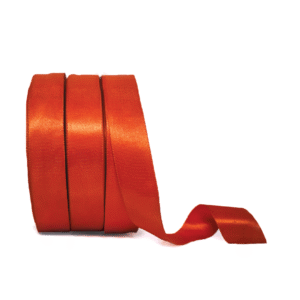 Orange | Satin Ribbon | 1" | 0.75" | 0.5"