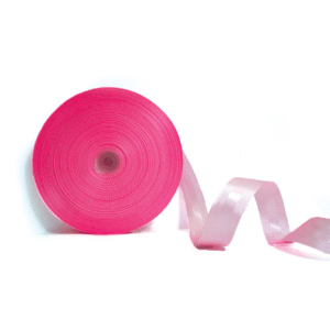 Pink | Grosgrain-Satin-Grosgrain | 1 inch | 91 MTR