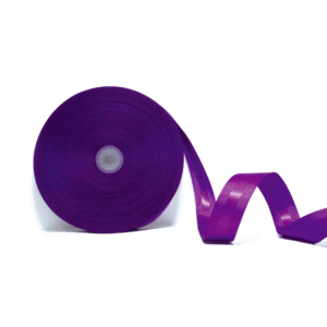 Purple | Grosgrain-Satin-Grosgrain | 1 inch | 91 MTR
