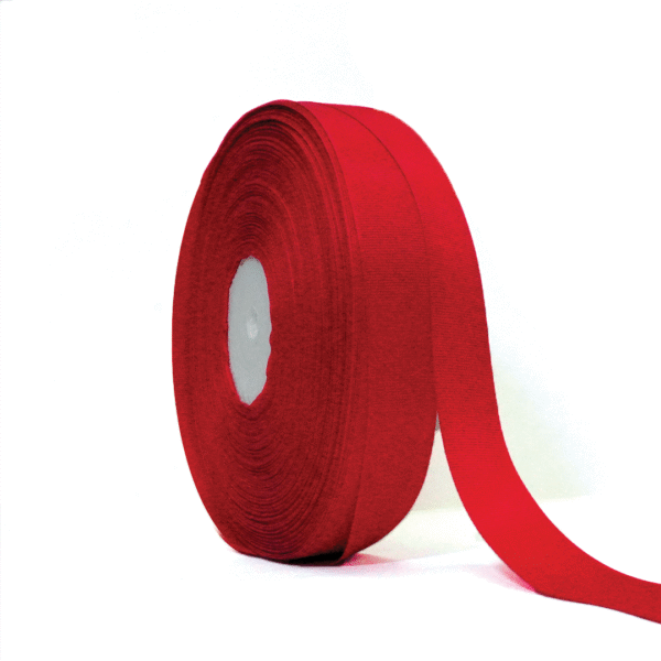 Red | Grosgrain Ribbon | 1" | 0.75" | 0.5" | 0.25"