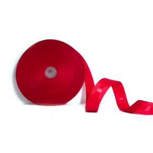 Red | Grosgrain-Satin-Grosgrain | 1 inch | 91 MTR