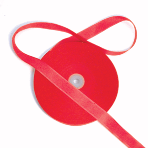 Red | Grosgrain-Rugged-Grosgrain | 1 inch | 91 MTR